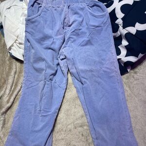 Blue Bottom joggers
